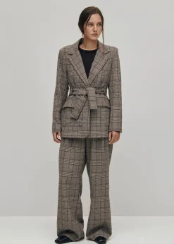 Nagano Checks Blazer|ALOHAS Outlet