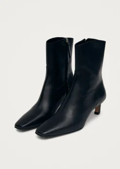 Nash Leather Ankle Boots|ALOHAS New