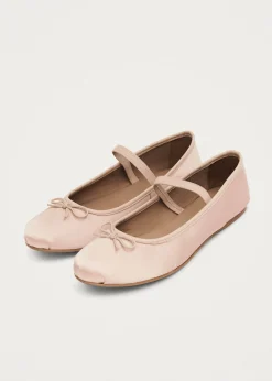 Odette Pale Pink Ballet Flats|ALOHAS Sale