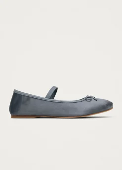 Odette Stone Grey Ballet Flats|ALOHAS Sale