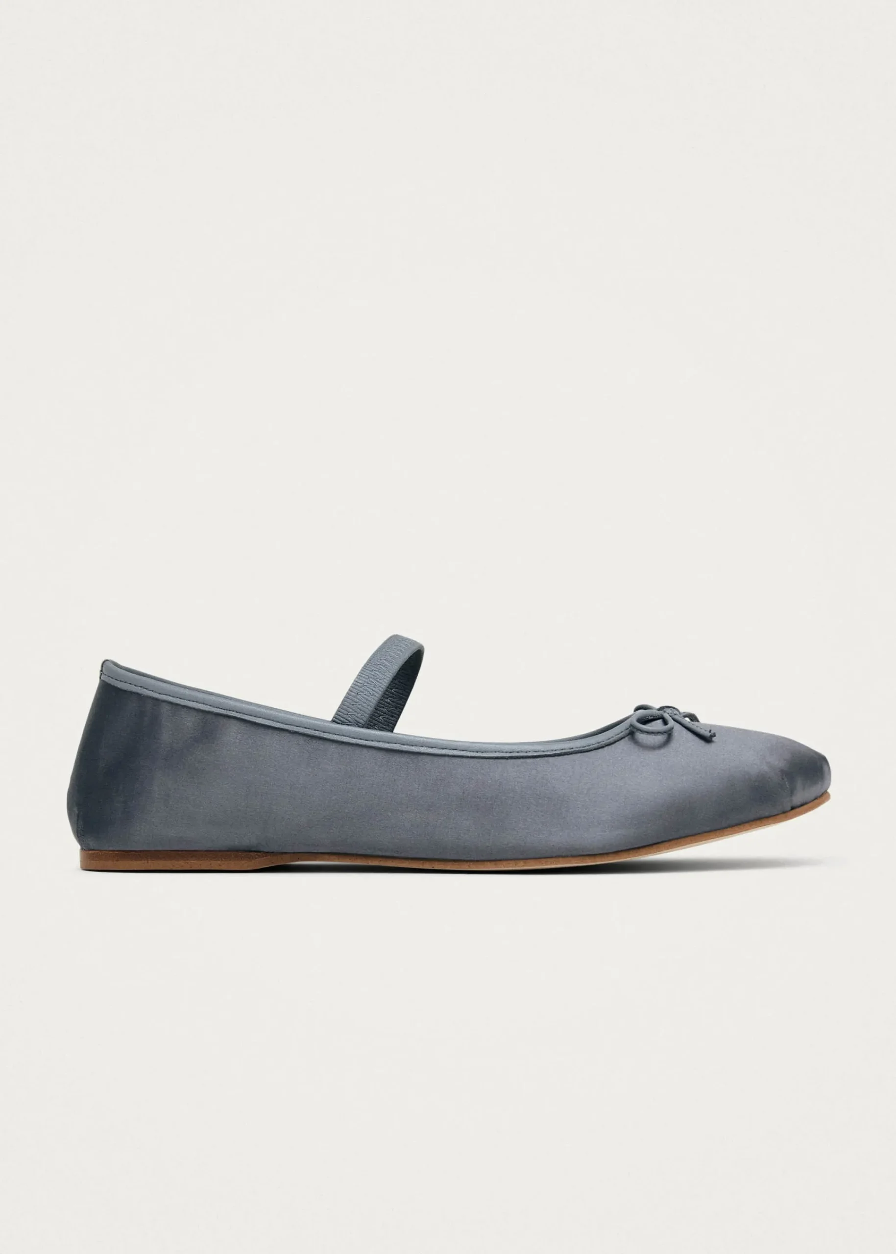 Odette Stone Grey Ballet Flats|ALOHAS Sale