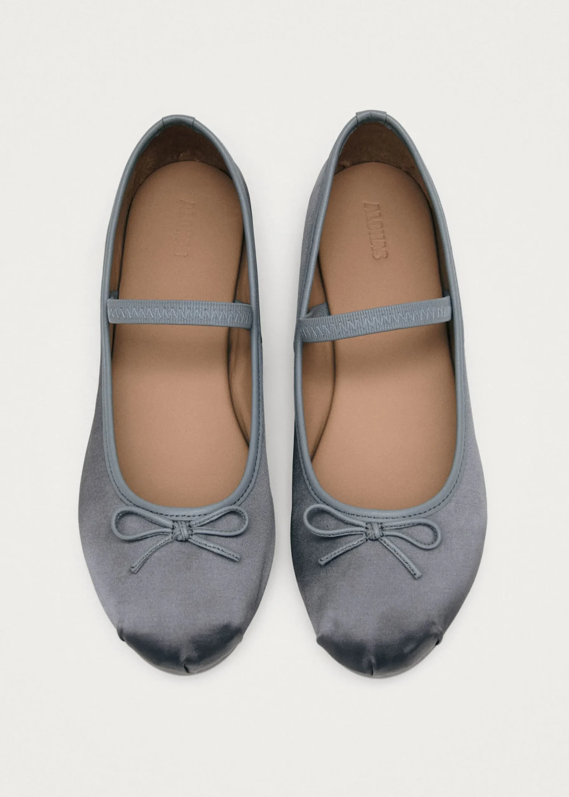 Odette Stone Grey Ballet Flats|ALOHAS Sale
