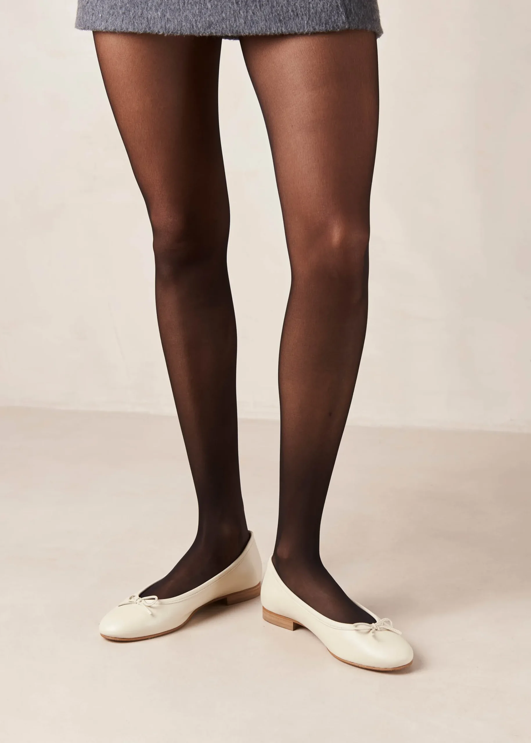 Oriana Leather Ballet Flats|ALOHAS Clearance
