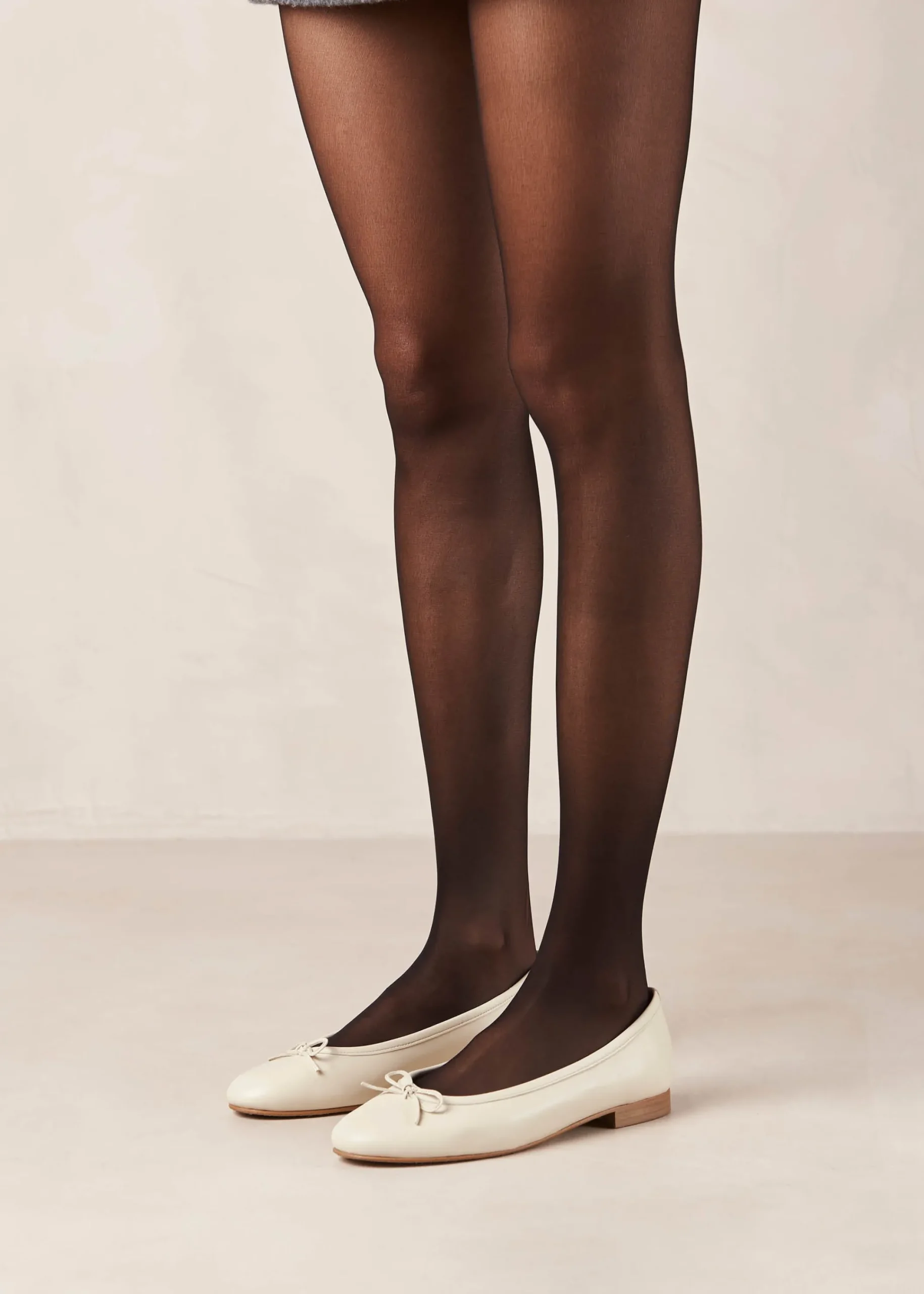Oriana Leather Ballet Flats|ALOHAS Clearance