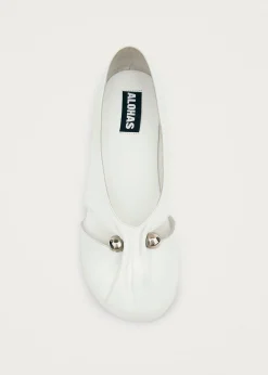 Ravena Leather Ballet Flats|ALOHAS Online