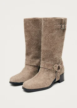 Rocky Suede Fuzzy Beige|ALOHAS Discount