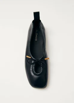 Rosalind Leather Ballet Flats|ALOHAS New