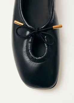 Rosalind Leather Ballet Flats|ALOHAS New