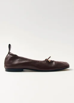 Rosalind Leather Ballet Flats|ALOHAS Outlet
