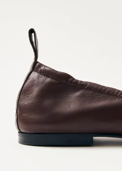 Rosalind Leather Ballet Flats|ALOHAS Outlet