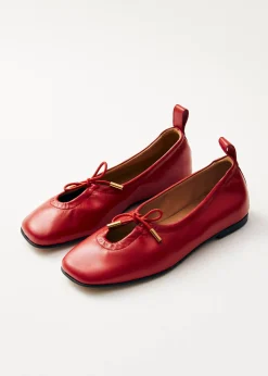 Rosalind Leather Ballet Flats|ALOHAS Hot