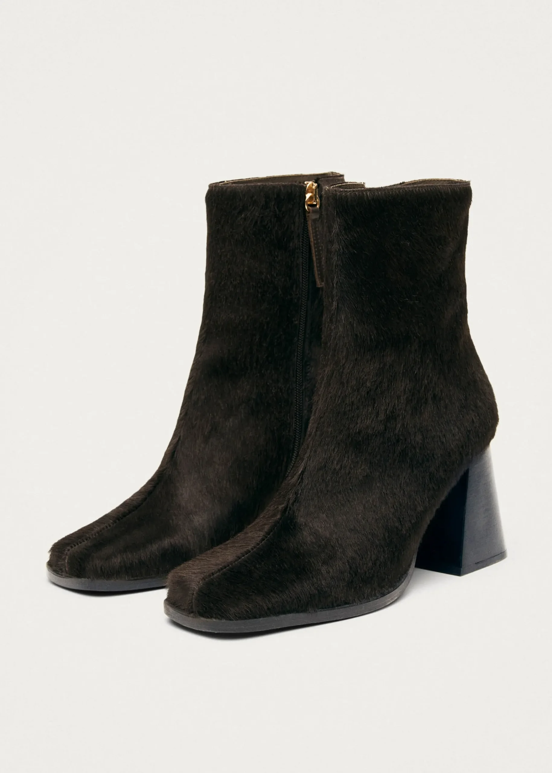 South Soft Brown Leather Ankle Boots|ALOHAS Best