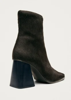 South Soft Brown Leather Ankle Boots|ALOHAS Best