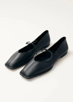 Sway Leather Ballet Flats|ALOHAS Discount