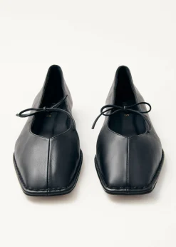 Sway Leather Ballet Flats|ALOHAS Discount