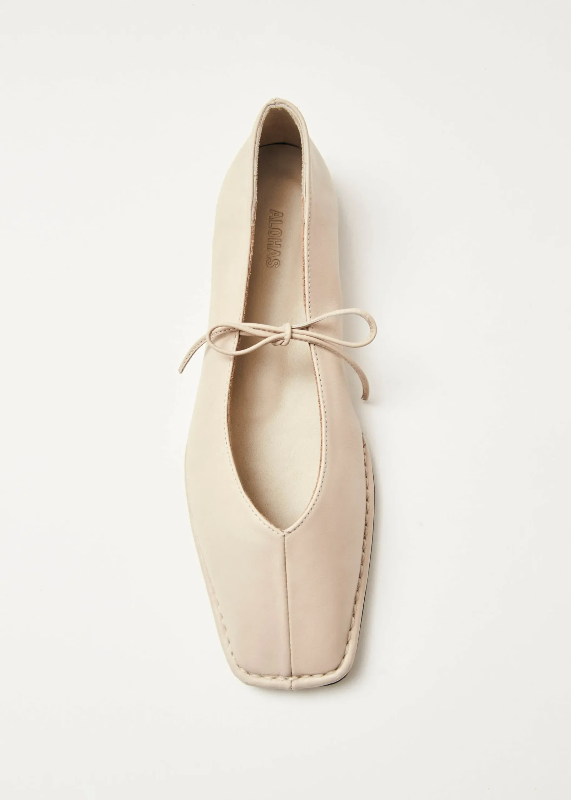 Sway Leather Ballet Flats|ALOHAS Discount