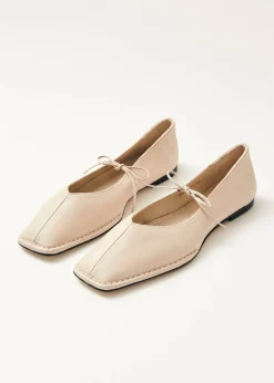 Sway Leather Ballet Flats|ALOHAS Discount