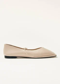 Sway Leather Ballet Flats|ALOHAS Discount