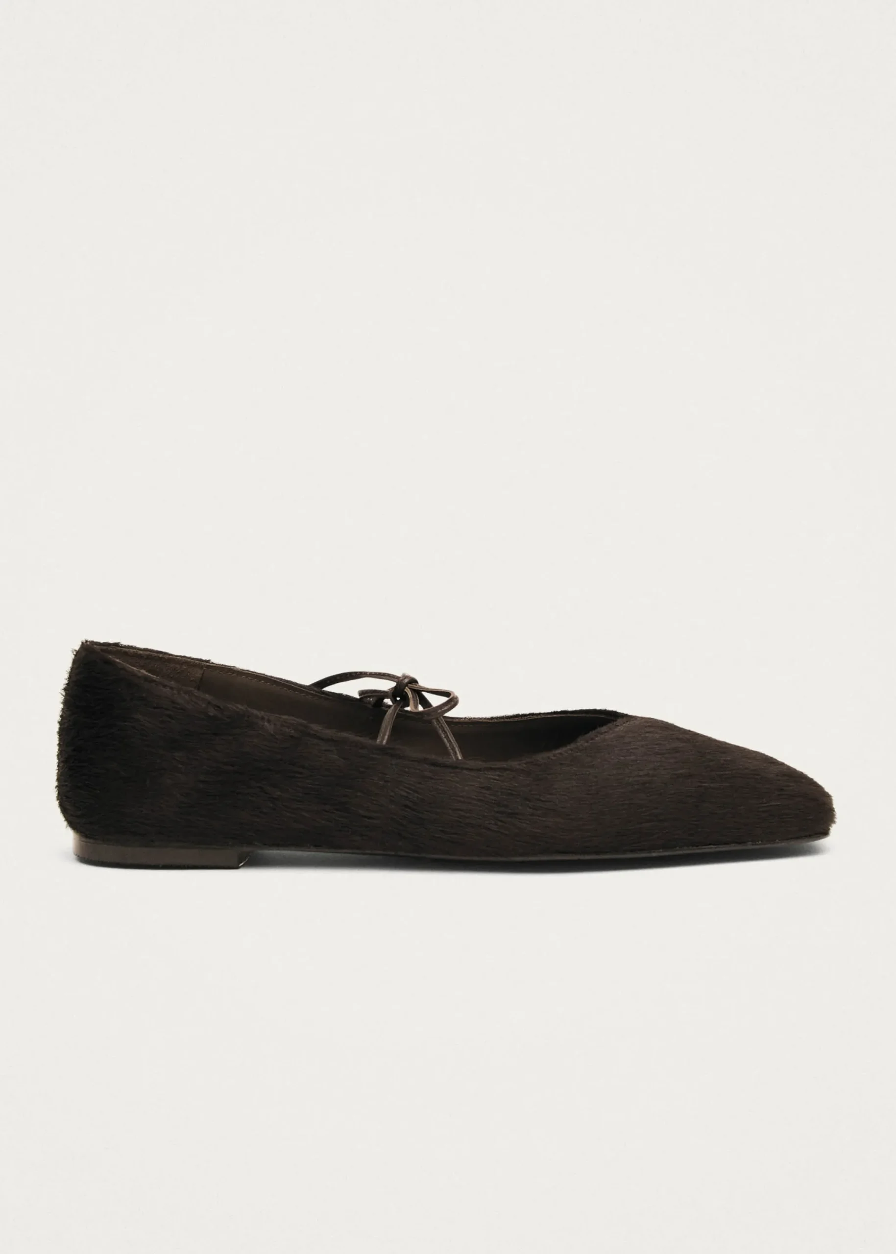 Sway Soft Brown Leather Ballet Flats|ALOHAS Discount