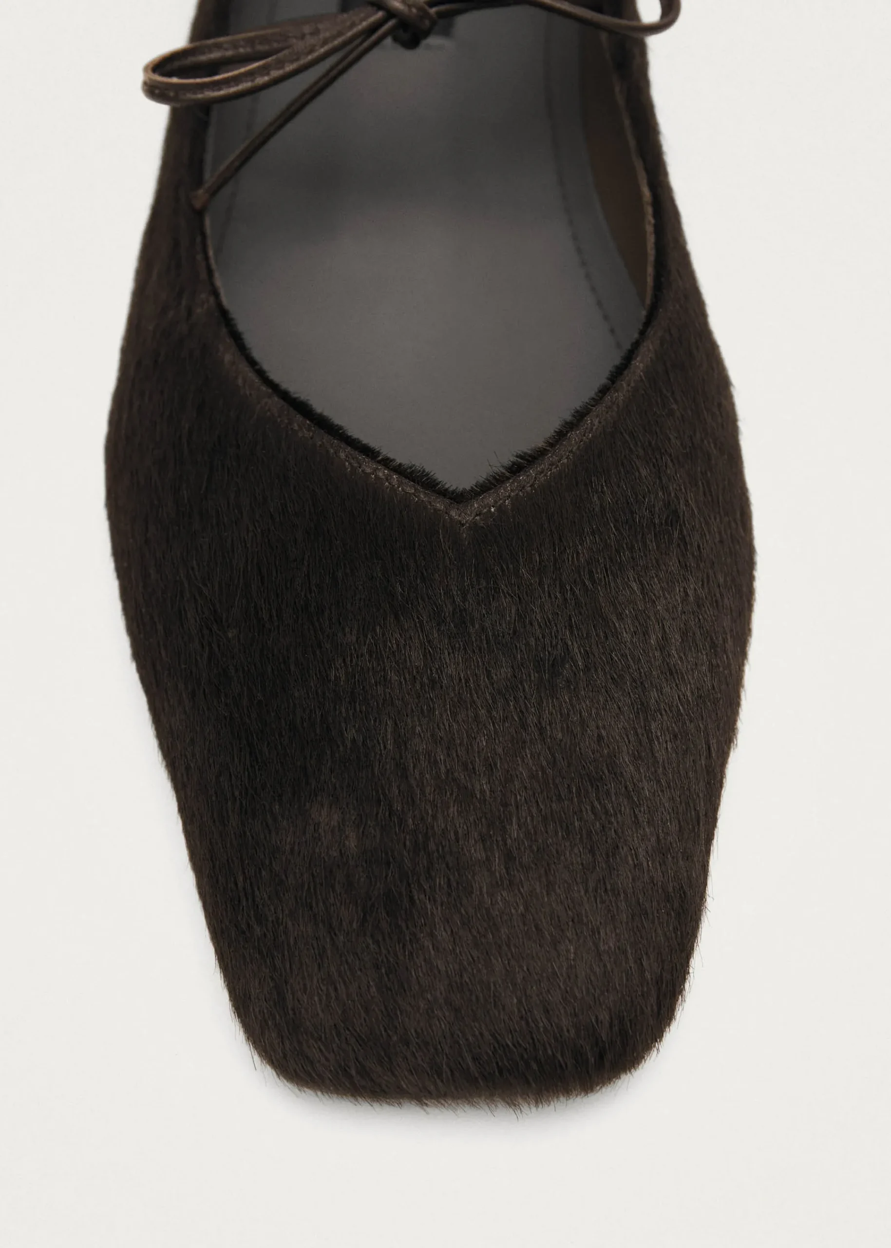 Sway Soft Brown Leather Ballet Flats|ALOHAS Discount