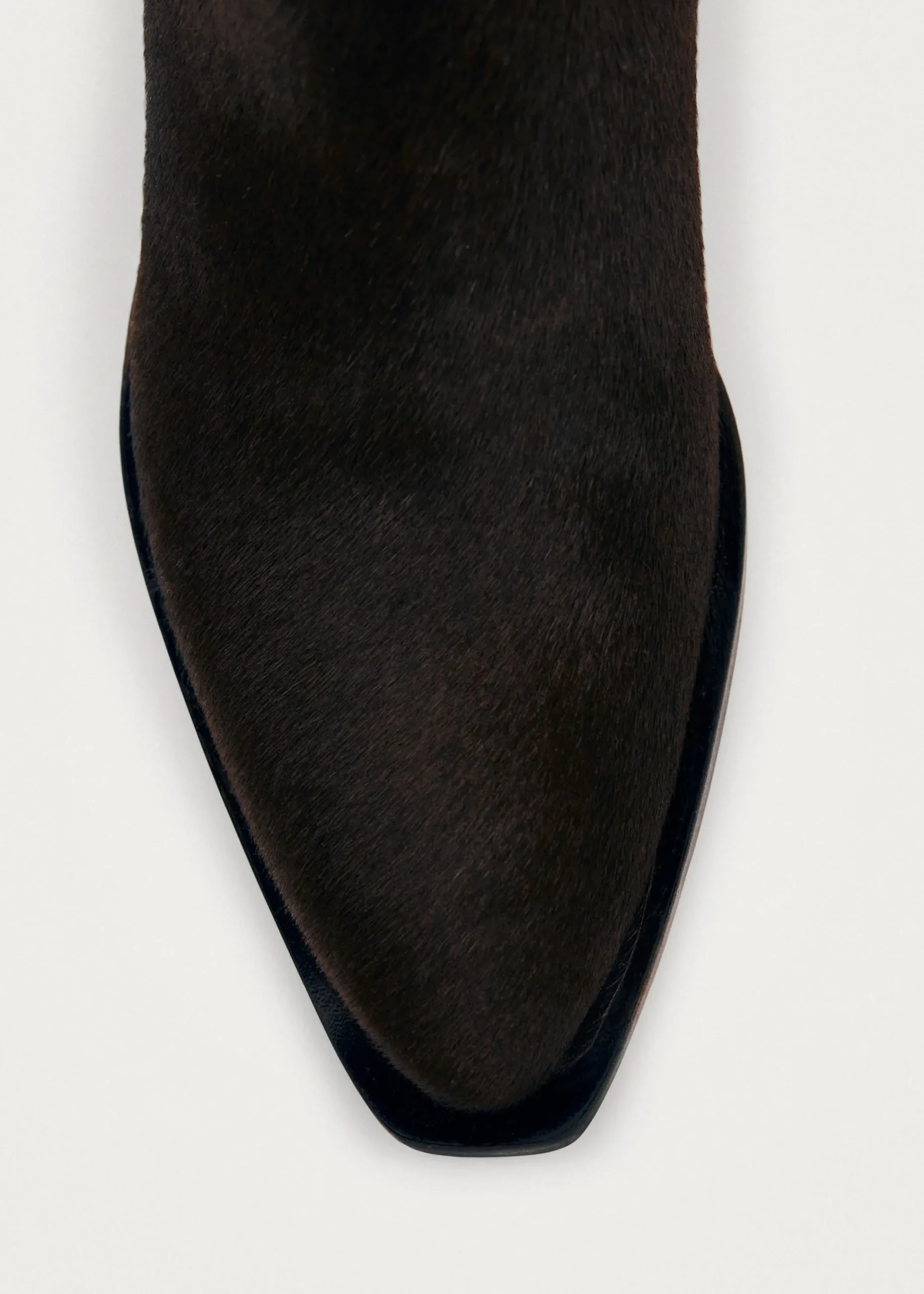 Syd Soft Dark Brown Leather Ankle Boots|ALOHAS Online