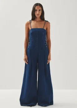 Tania Denim Jumpsuit|ALOHAS Clearance