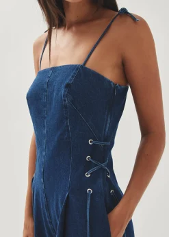 Tania Denim Jumpsuit|ALOHAS Clearance