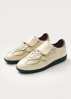 Tb.490 Club Onix Cream Leather Sneakers|ALOHAS Fashion