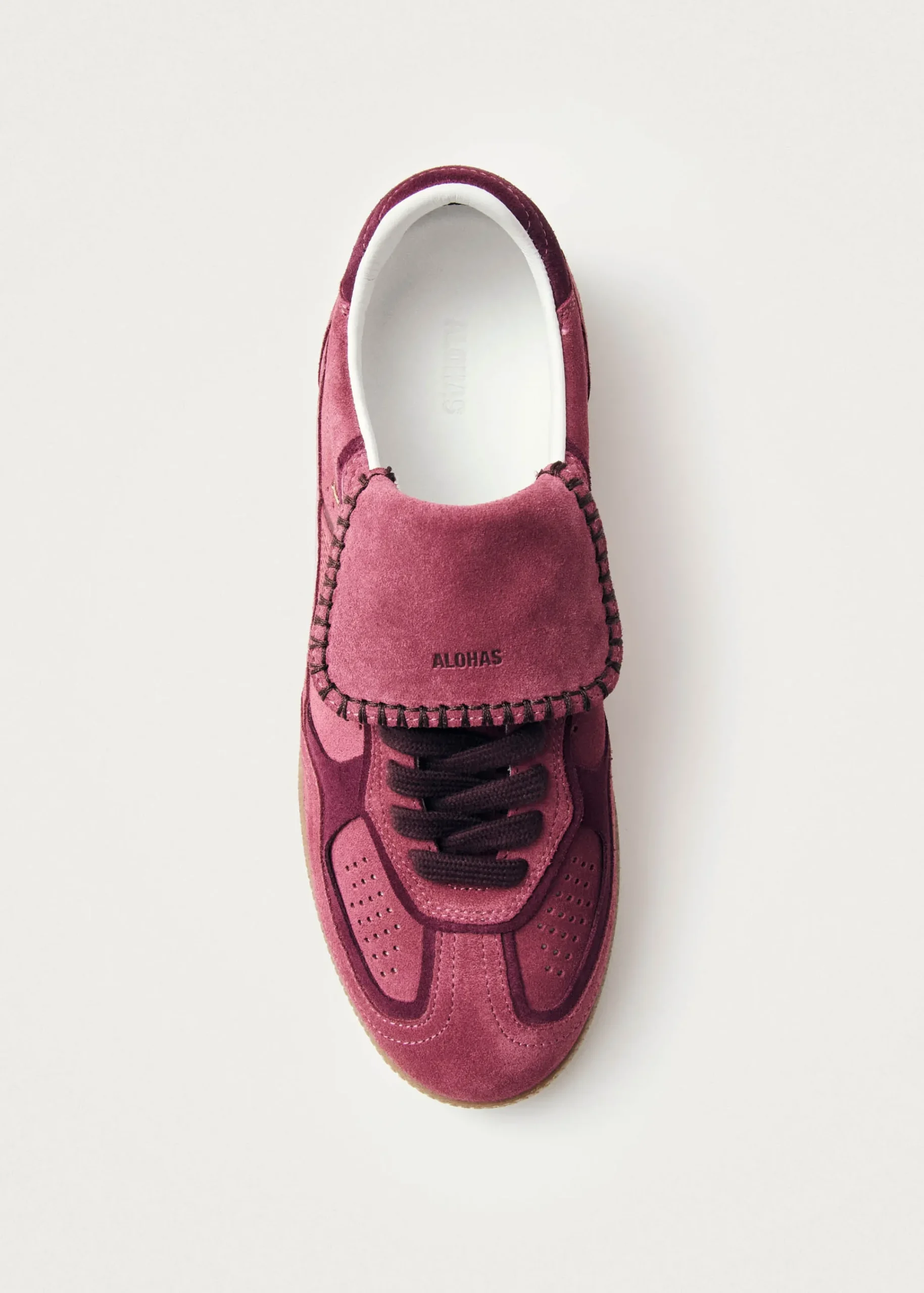 Tb.490 Club Suede Raspberry Leather Sneakers|ALOHAS Online