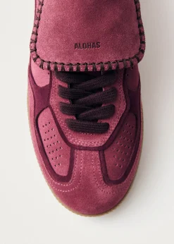 Tb.490 Club Suede Raspberry Leather Sneakers|ALOHAS Online