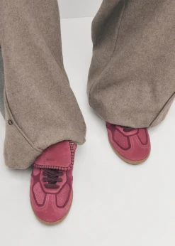 Tb.490 Club Suede Raspberry Leather Sneakers|ALOHAS Online