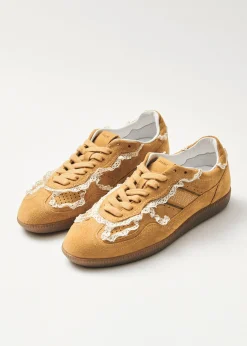 Tb.490 Crochet Honey Leather Sneakers|ALOHAS New