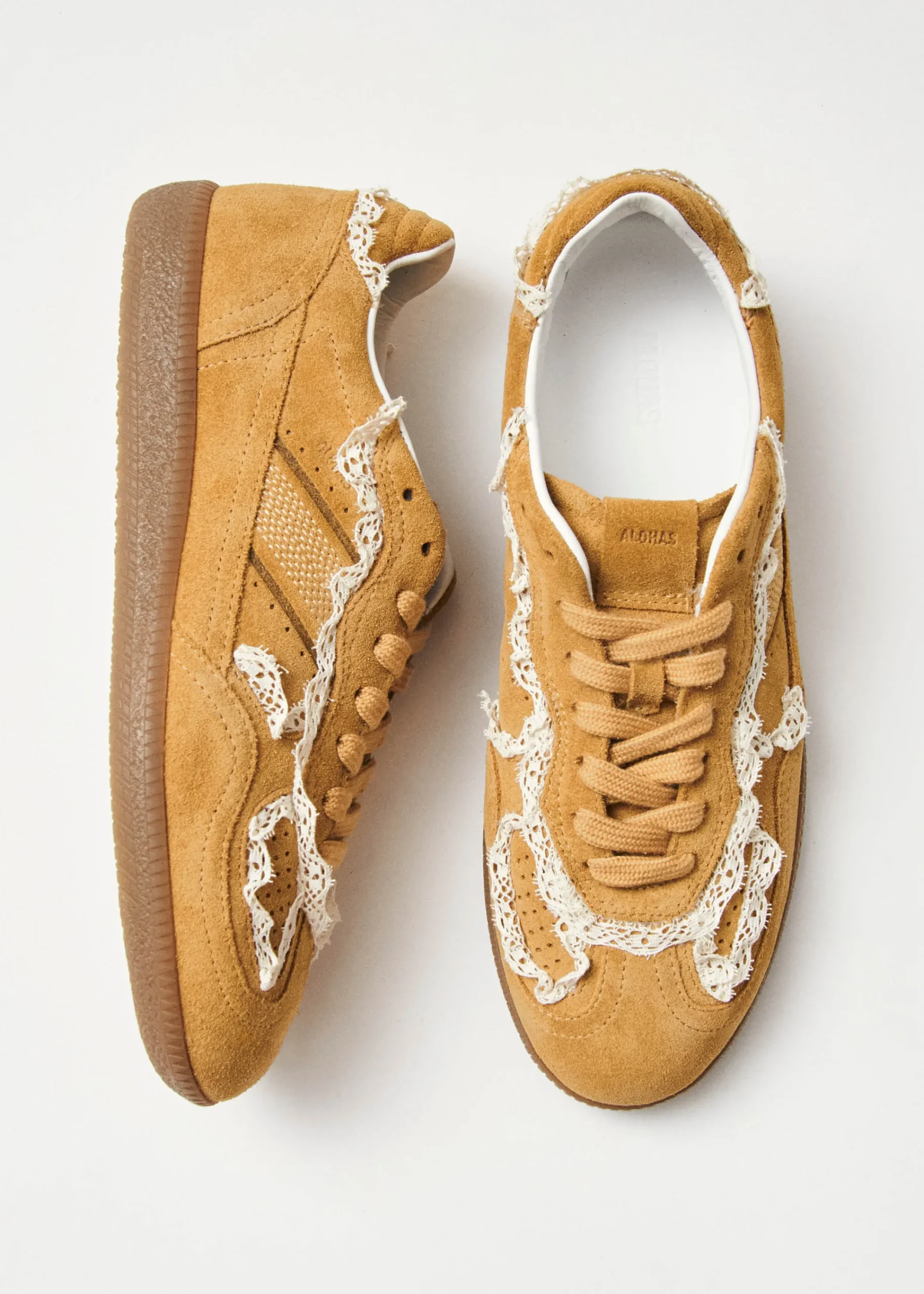 Tb.490 Crochet Honey Leather Sneakers|ALOHAS New