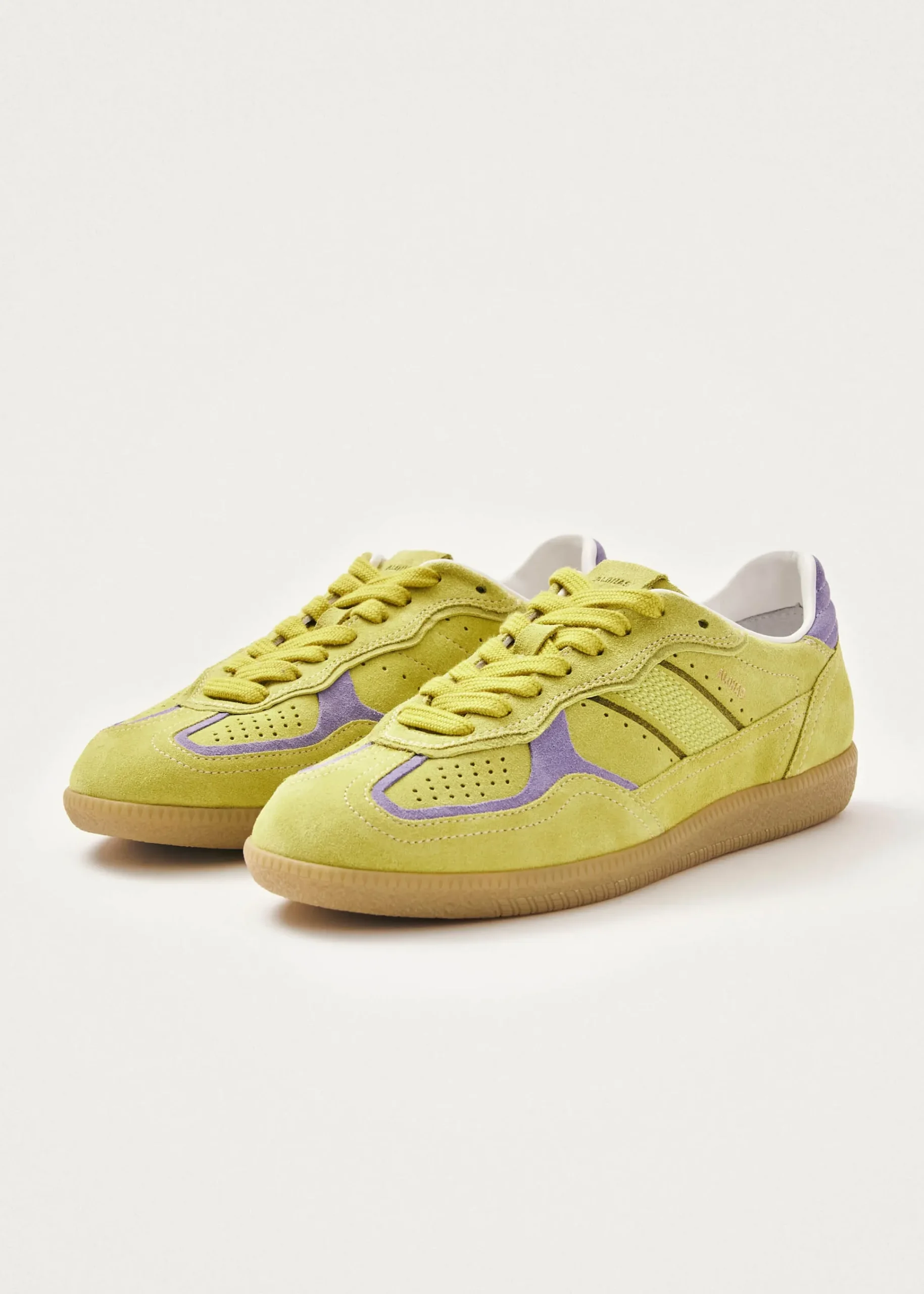 Tb.490 Rife Acid Green Leather Sneakers|ALOHAS Best