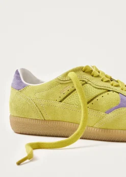 Tb.490 Rife Acid Green Leather Sneakers|ALOHAS Best