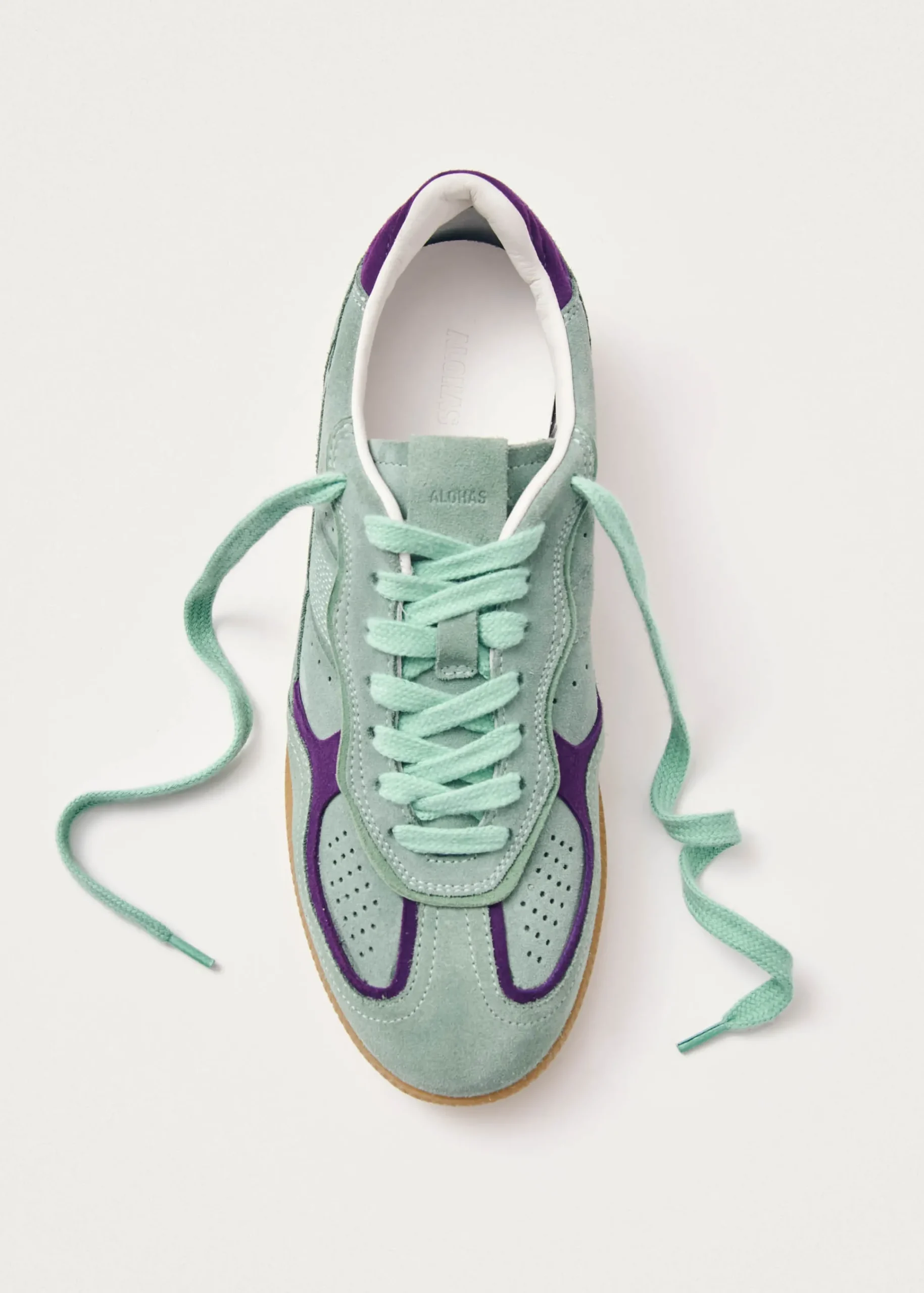 Tb.490 Rife Blue Leather Sneakers|ALOHAS Best