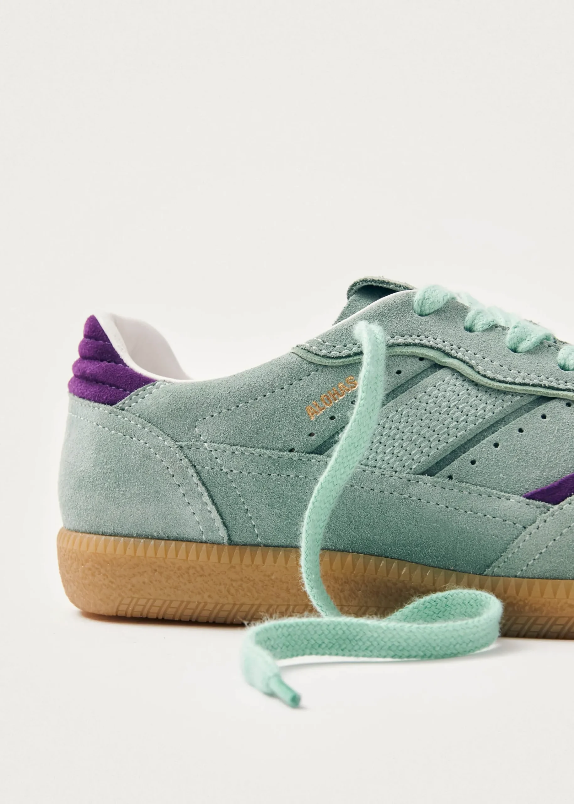 Tb.490 Rife Blue Leather Sneakers|ALOHAS Best