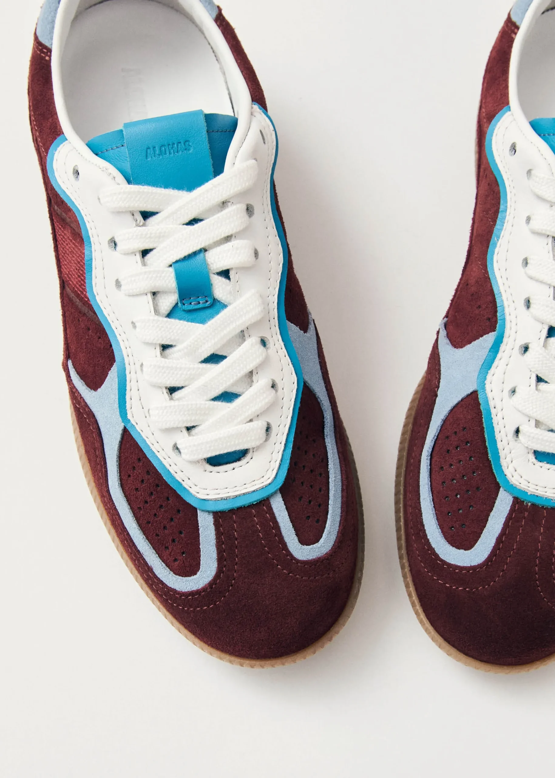 Tb.490 Rife Burgundy Leather Sneakers|ALOHAS Hot