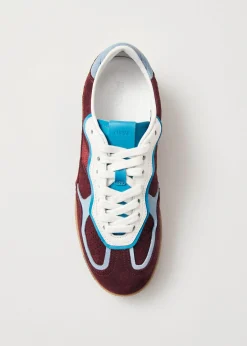 Tb.490 Rife Burgundy Leather Sneakers|ALOHAS Hot