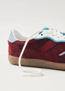 Tb.490 Rife Burgundy Leather Sneakers|ALOHAS Hot