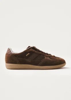 Tb.490 Rife Chocolate Brown Leather Sneakers|ALOHAS Clearance