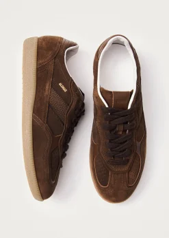 Tb.490 Rife Chocolate Brown Leather Sneakers|ALOHAS Clearance