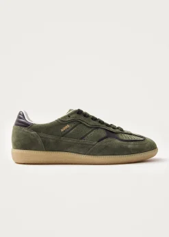 Tb.490 Rife Dusty Olive Leather Sneakers|ALOHAS Discount