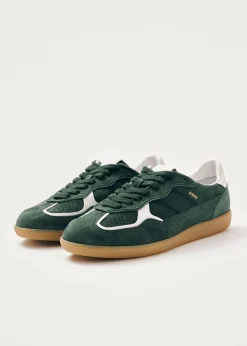 Tb.490 Rife Forest Green Leather Sneakers|ALOHAS Clearance