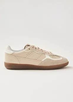Tb.490 Rife Grain Cream Leather Sneakers|ALOHAS Discount