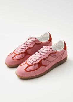 Tb.490 Rife Sea Pink Leather Sneakers|ALOHAS Best
