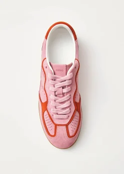 Tb.490 Rife Sea Pink Leather Sneakers|ALOHAS Best