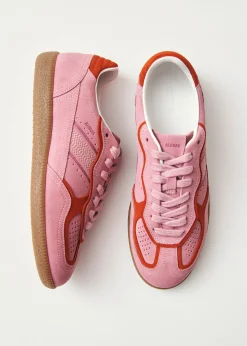 Tb.490 Rife Sea Pink Leather Sneakers|ALOHAS Best