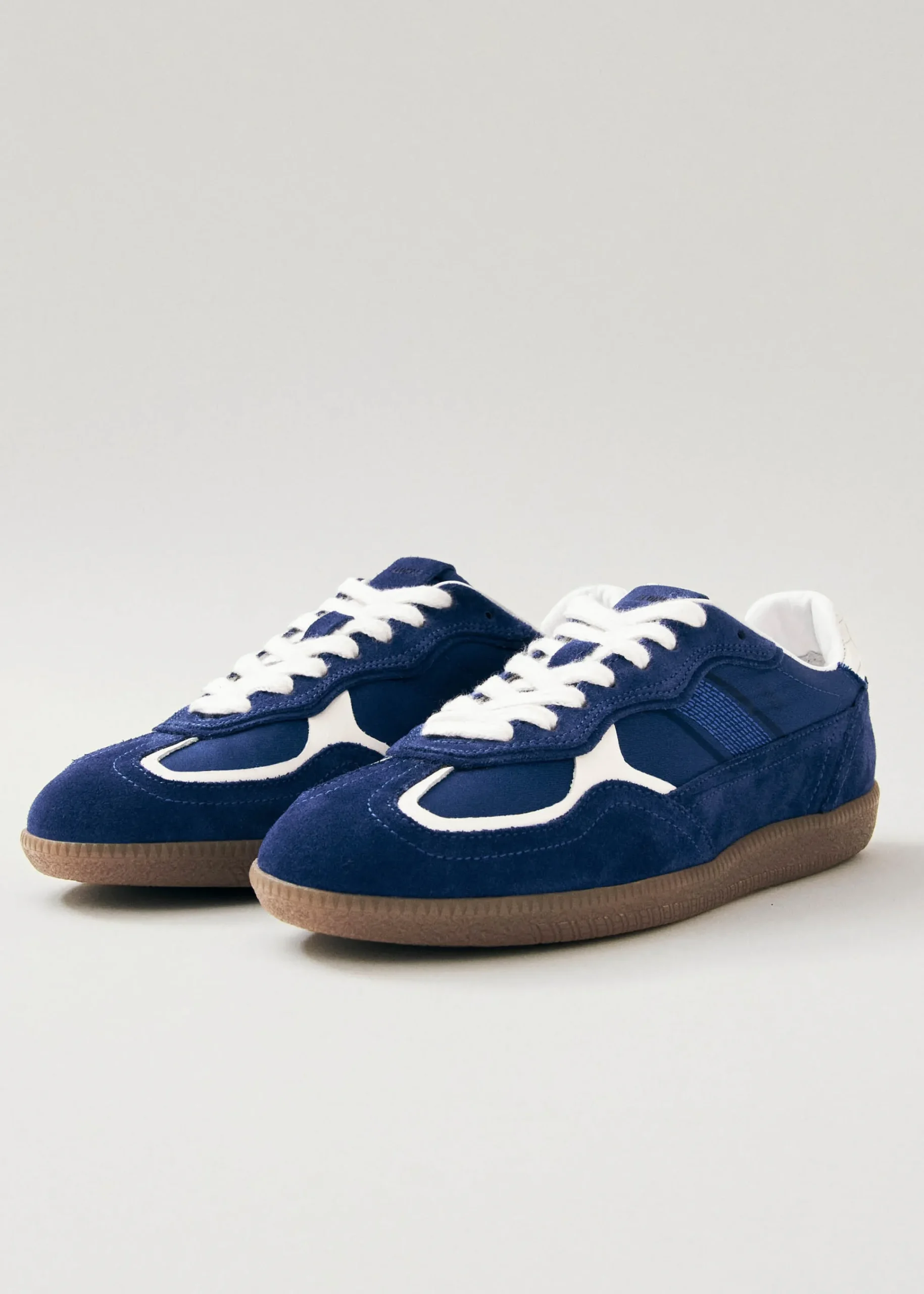 Tb.490 Rife Sheen Blue Leather Sneakers|ALOHAS New