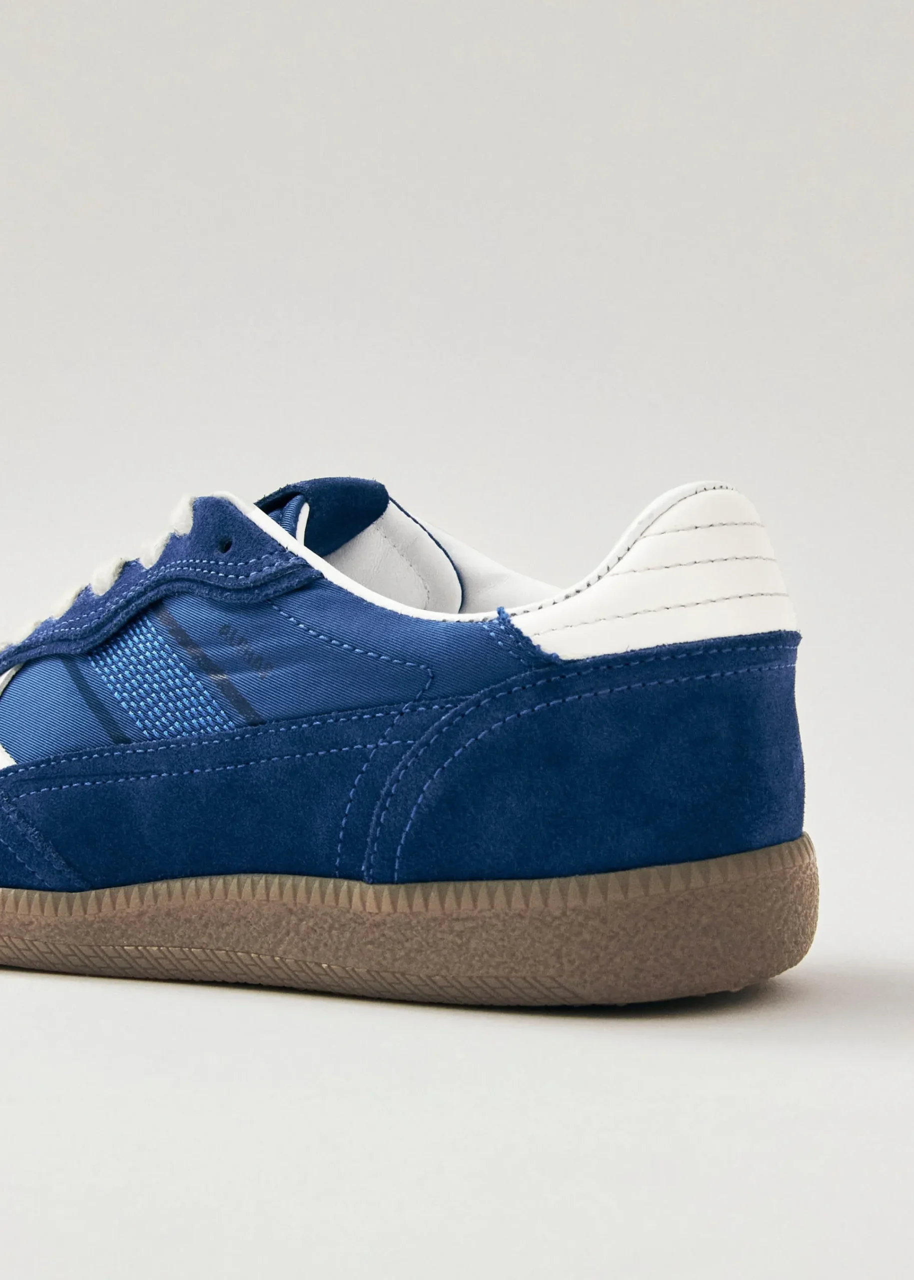 Tb.490 Rife Sheen Blue Leather Sneakers|ALOHAS New